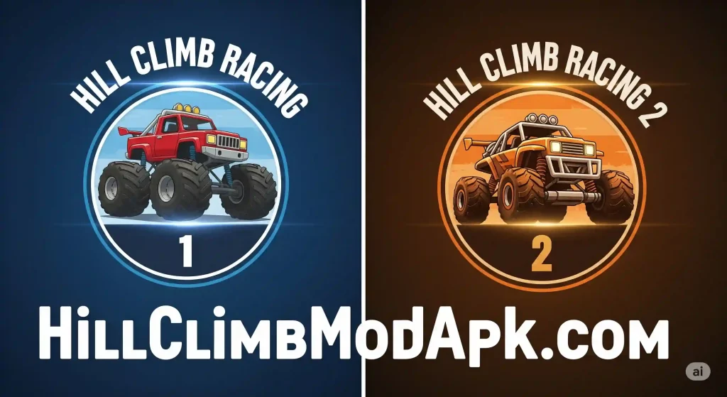 Hill Climb Racing vs Hill Climb Racing 2