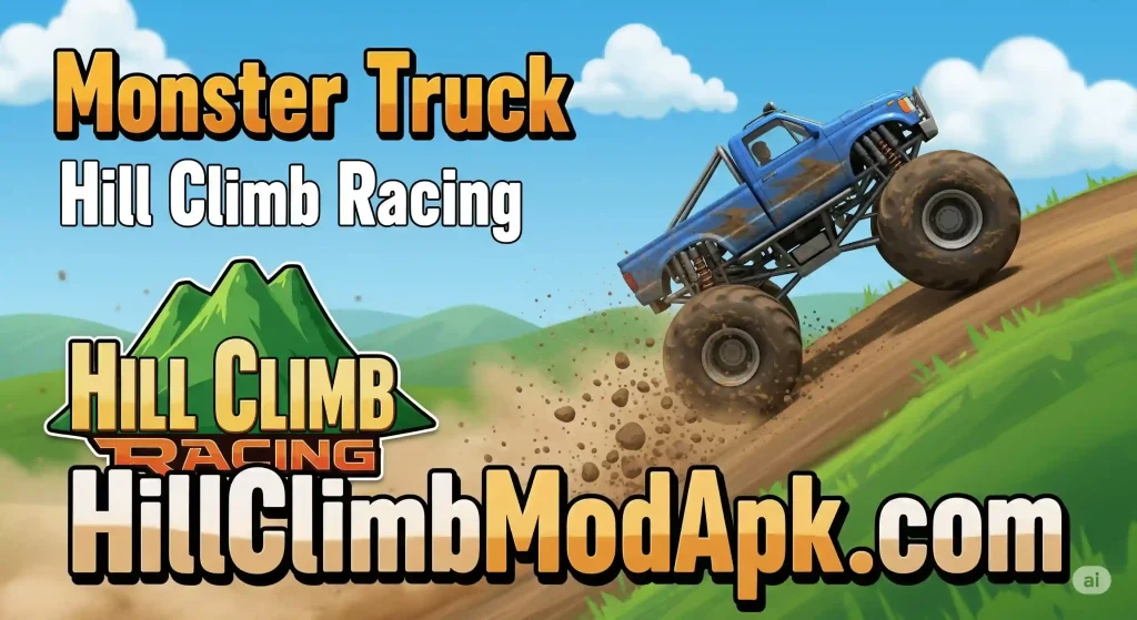 Monster Truck Hill Climb Racing